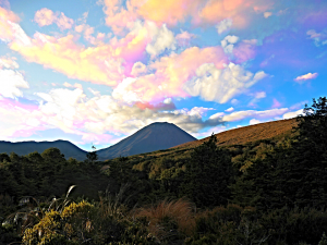 Ngauruhoe Sunset IM_green