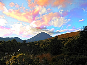 Ngauruhoe Sunset IM_red