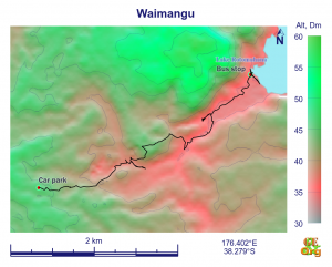 Down the infernal valley