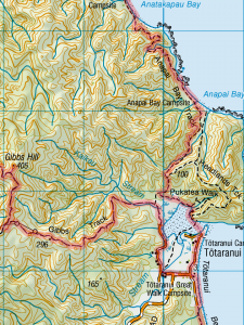 Choose a path, Abel Tasman Track